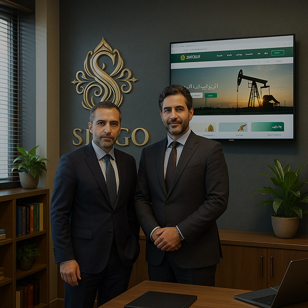 طراحی وب سایت زر اویل توسط سایتی گو