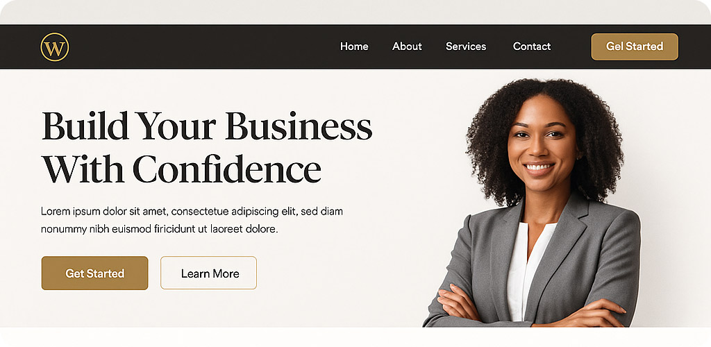 طراحی سایت بیزینسی با سایتی گو