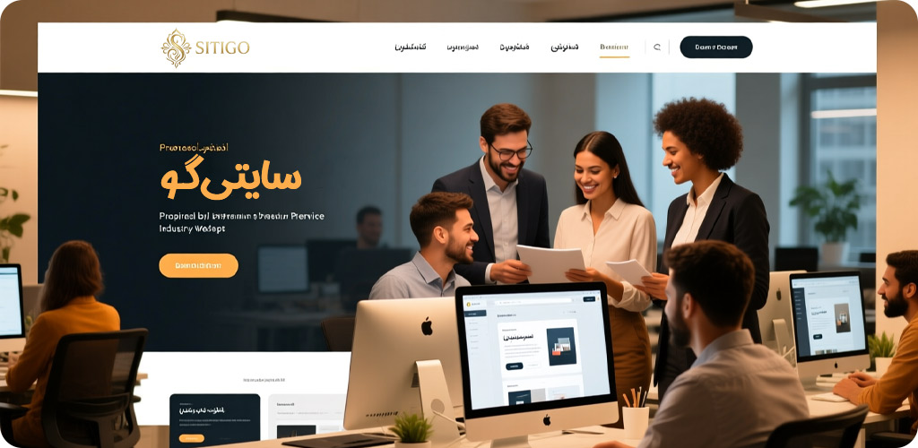 طراحی سایت خدماتی با سایتی گو