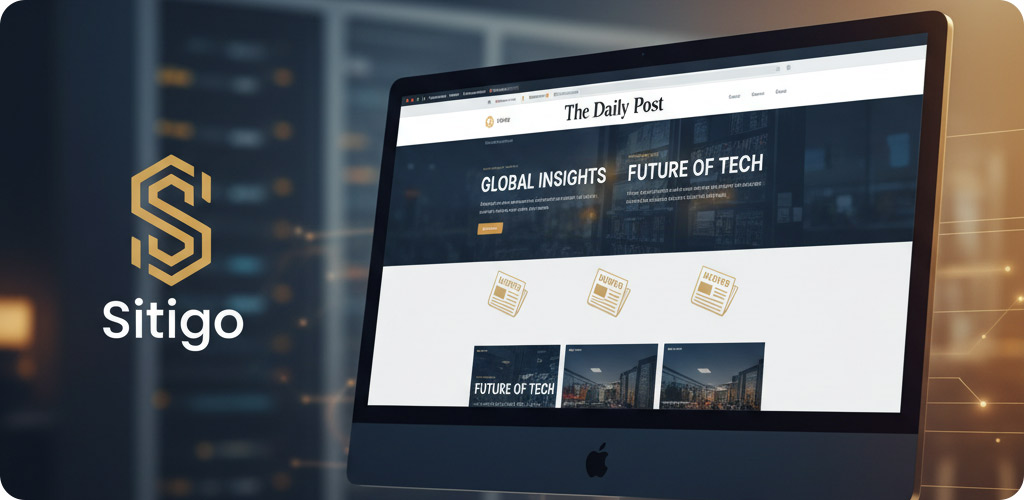 طراحی سایت خبری حرفه ای با سایتی گو