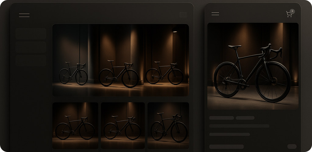 طراحی سایت فروشگاه دوچرخه با سایتی گو