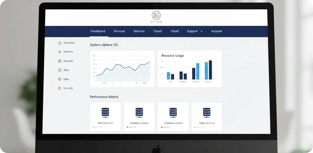 طراحی سایت خدمات آی تی IT با سایتی گو
