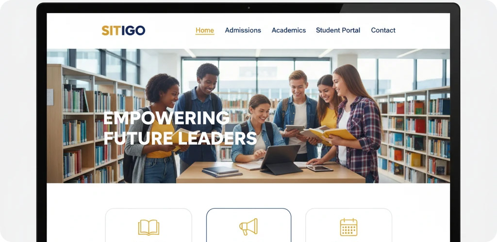 طراحی سایت مدرسه با سایتی گو