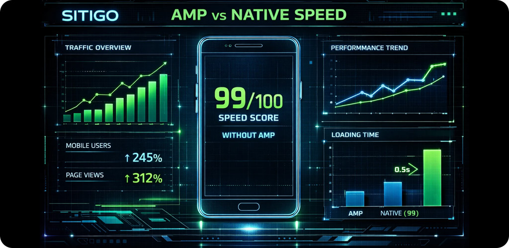 توضیح سایتی گو درباره اینکه AMP (صفحات پرشتاب موبایل) چیست و آیا هنوز مهم است؟