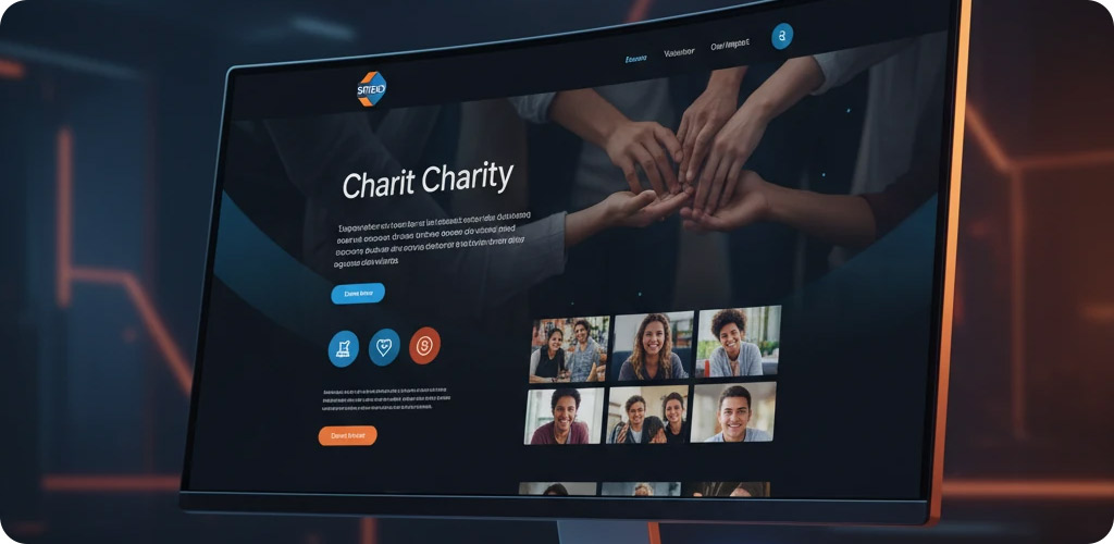 طراحی سایت خیریه توسط سایتی گو