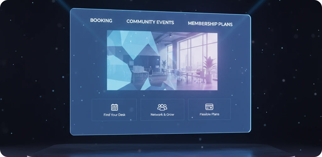 طراحی سایت فضای کار اشتراکی با سایتی گو