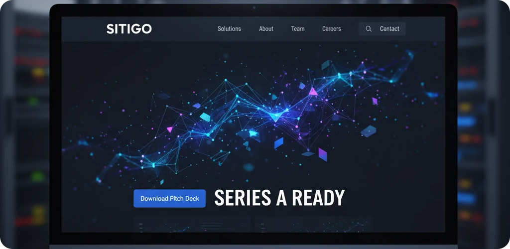 جذب هوشمندانه سرمایه گذار با وب‌سایت حرفه ای بجای پیچ‌دک توسط سایتی گو