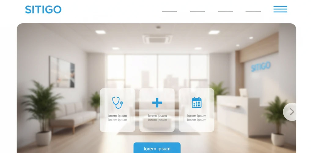 طراحی سایت پزشکی و خدمات درمانی با سایتی گو